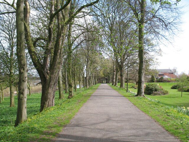 View along path in Bitts Park